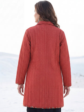 Shishir Ratna Ajrakh Quilted Reversible Jacket