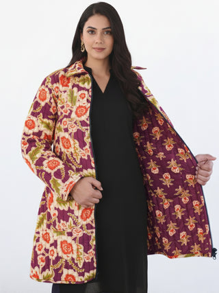 Shishir Kavita Quilted Reversible Jacket