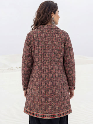 Shishir Chetna Ajrakh Quilted Reversible Jacket