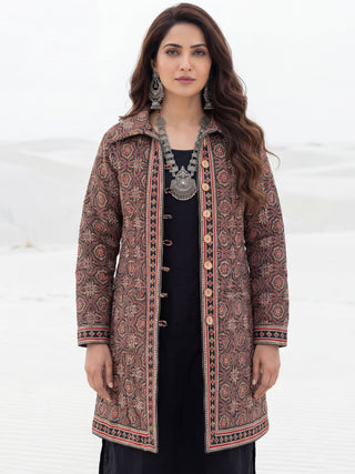 Shishir Chetna Ajrakh Quilted Reversible Jacket
