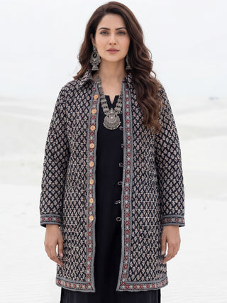 Shishir Ishita Ajrakh Quilted Reversible Jacket