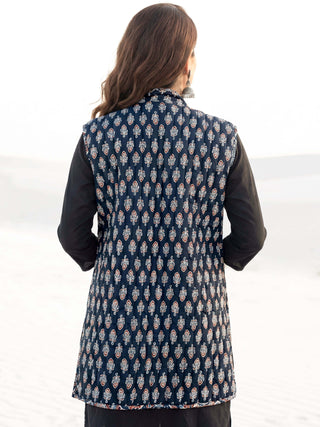 Shishir Shreya Quilted Reversible Sleeveless Jacket