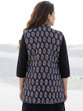 Shishir Padma Quilted Reversible Sleeveless Jacket