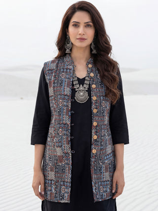Shishir Padma Quilted Reversible Sleeveless Jacket