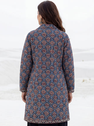 Shishir Devyani Ajrakh Quilted Reversible Jacket