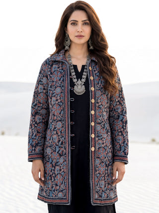 Shishir Utsavi Ajrakh Quilted Reversible Jacket