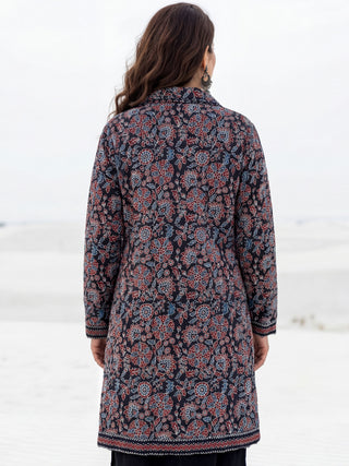 Shishir Utsavi Ajrakh Quilted Reversible Jacket