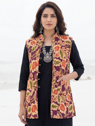 Shishir Rutba Quilted Reversible Sleeveless Jacket