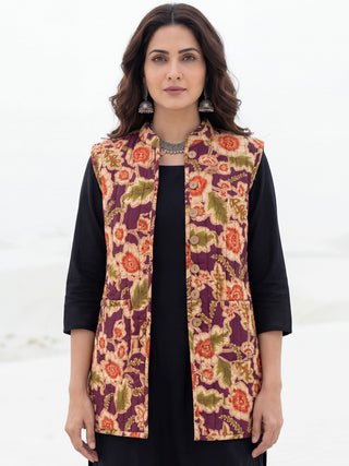 Shishir Rutba Quilted Reversible Sleeveless Jacket