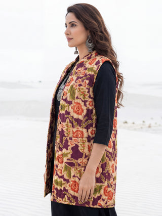 Shishir Rutba Quilted Reversible Sleeveless Jacket