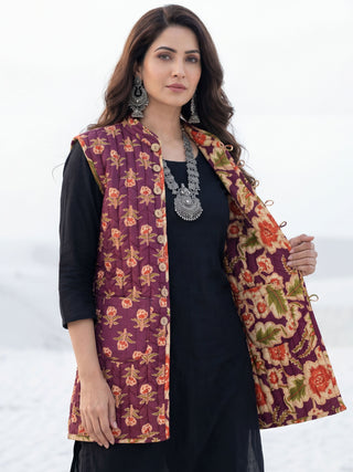 Shishir Rutba Quilted Reversible Sleeveless Jacket