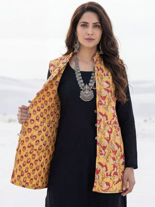 Shishir Ashma Quilted Reversible Sleeveless Jacket