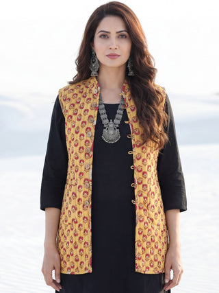 Shishir Ashma Quilted Reversible Sleeveless Jacket