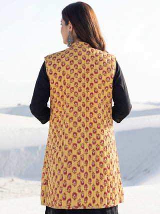 Shishir Ashma Quilted Reversible Sleeveless Jacket