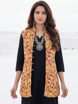 Shishir Ashma Quilted Reversible Sleeveless Jacket