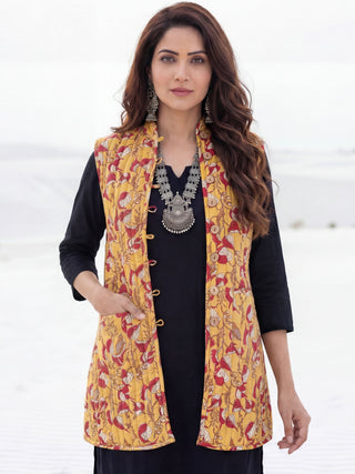 Shishir Ashma Quilted Reversible Sleeveless Jacket