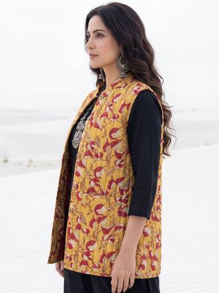 Shishir Ashma Quilted Reversible Sleeveless Jacket