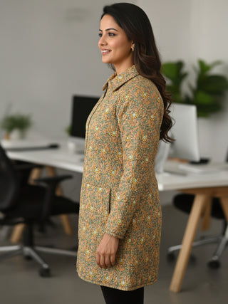 Shishir Mira Quilted Reversible Jacket