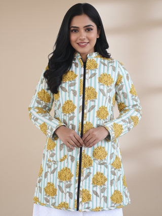 Shishir Nisha Quilted Reversible Jacket