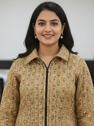 Shishir Mira Quilted Reversible Jacket