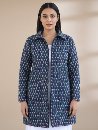 Shishir Mohini Quilted Reversible Jacket
