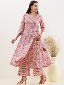 Rozana Sanjana Angrakha Kurta With Pockets