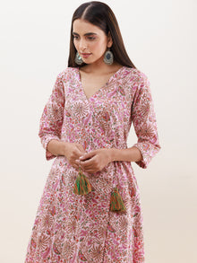 Rozana Sanjana Angrakha Kurta With Pockets