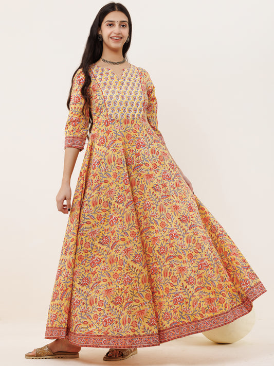 Fiza Mehroz Long Flared Dress