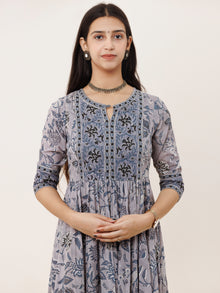 Fiza Riya Long Flared Dress