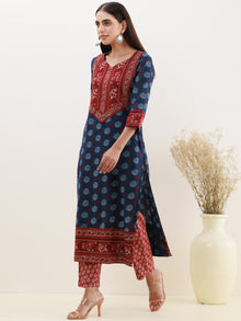 Ajrakh Nutan Kurta