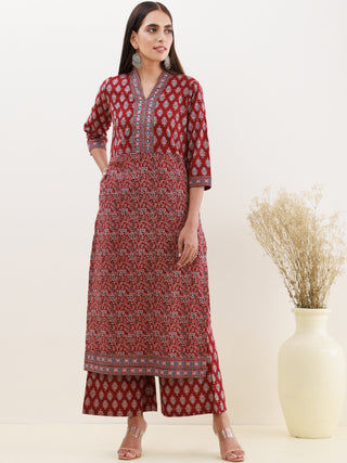Ajrakh Manal Kurta