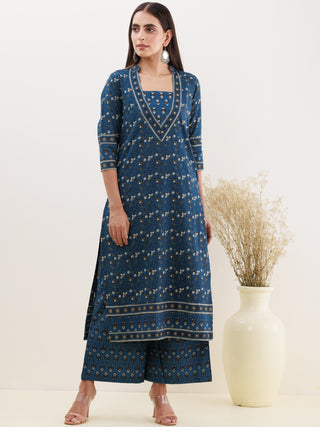 Ajrakh Parizaad Kurta