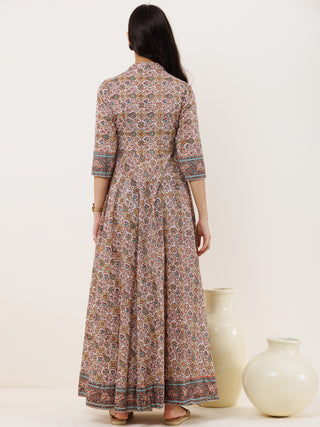 Fiza Raima Long Flared Dress