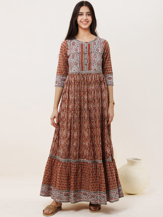 Fiza Lavanya Long Flared Dress