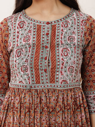 Fiza Lavanya Long Flared Dress