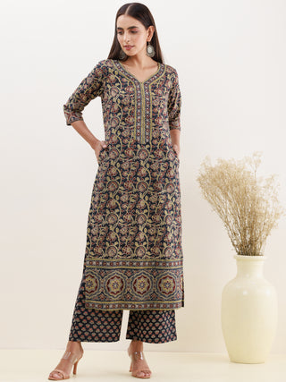 Ajrakh Falak Kurta