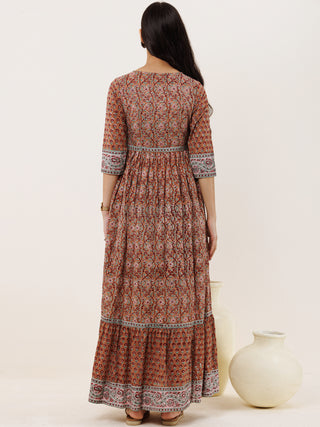 Fiza Lavanya Long Flared Dress