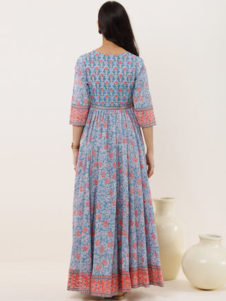 Fiza Samah Long Flared Dress