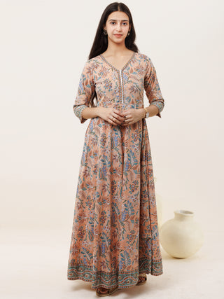 Fiza Beena Long Flared Dress