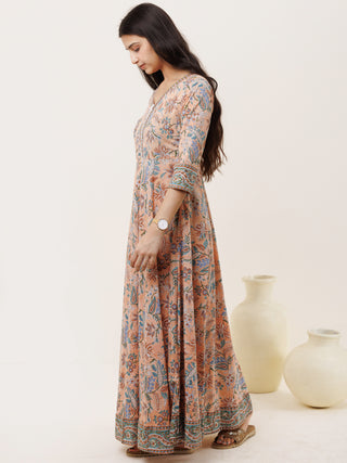 Fiza Beena Long Flared Dress