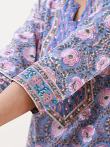 Rozana Gauri Set Of Kurta Pants Dupatta