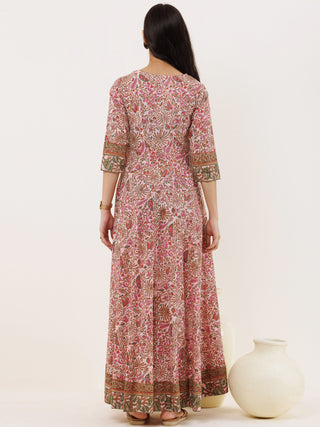 Fiza Ashq Long Flared Dress