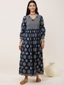 Ajrakh Pari Cotton Dress