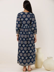 Ajrakh Pari Cotton Dress