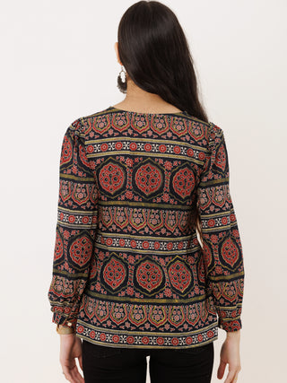 Ajrakh Farmaan Top