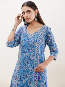 Rozana Anaysa Set Of Kurta Palazzo Dupatta