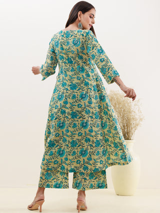 Sukoon Jia Angrakha Kurta Set