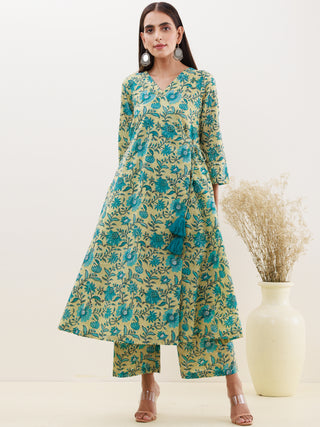 Sukoon Jia Angrakha Kurta Set