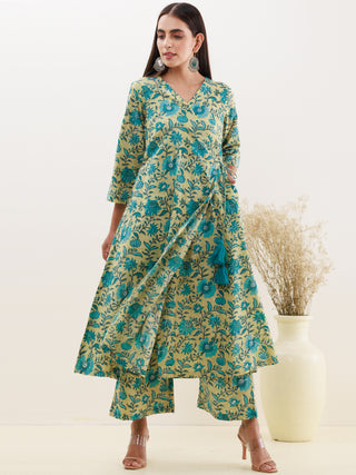 Sukoon Jia Angrakha Kurta Set