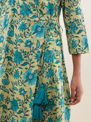 Sukoon Jia Angrakha Kurta Set